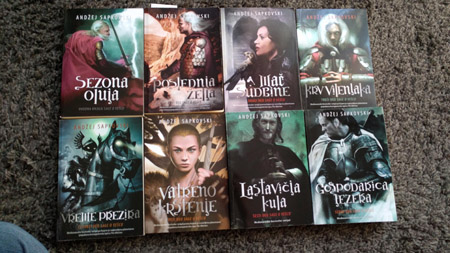 The Witcher book series.